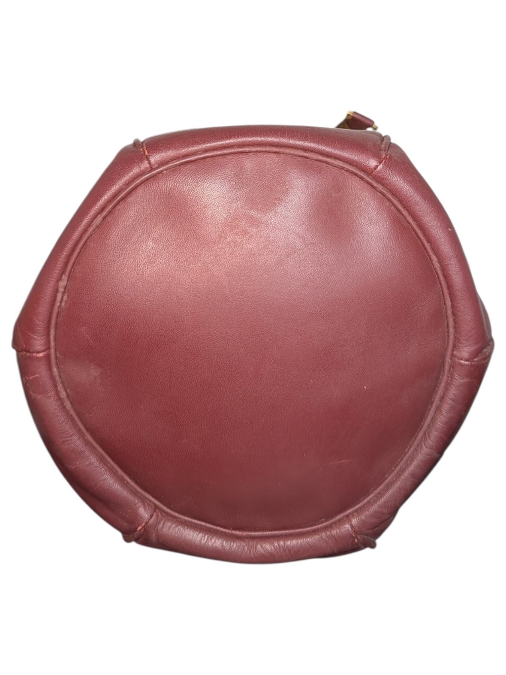 Cartier Must Line Bordeaux Bucket Drawstring 2-Way Crossbody Bag - Picture 6 of 9